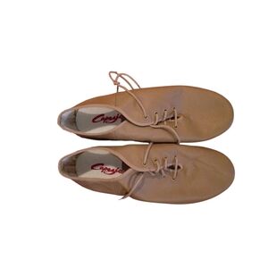 Capezio Beige Lace-Up Dance Ballet Shoes Size 8 Nwot